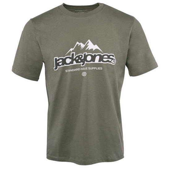 Jack & Jones Ανδρική κοντομάνικη μπλούζα Flare Front Crew Neck T-Shirt